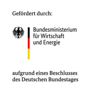 Label, gefördert durch: Bundesministerium für Wirtschaft und Energie - auf Grund eines Beschlusses des Deutschen Bundestages.